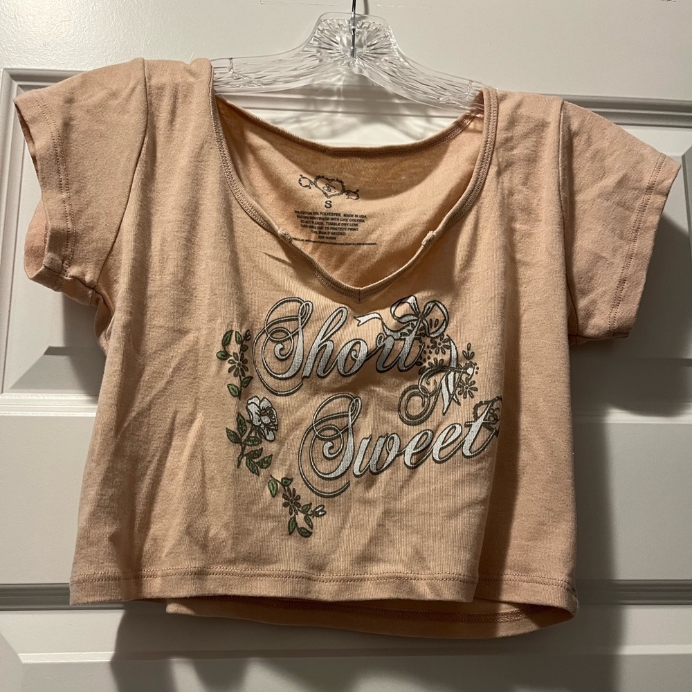 Official Sabrina Carpenter Short n’ Sweet Baby Tee